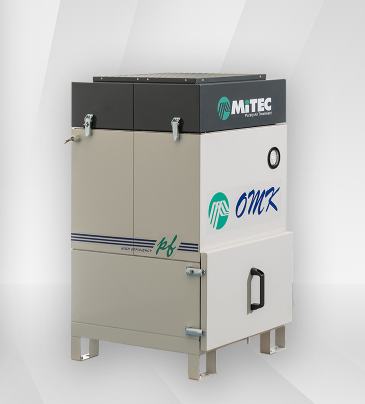 L’aspiratore OMK PF 4: altissima efficienza in spazi ridotti